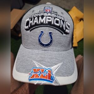 Reebok Vintage Indianapolis Colts 2006 Superbowl Champs Adjustable Cap
